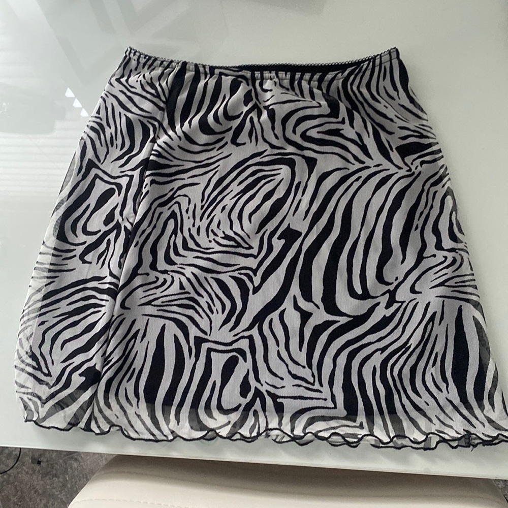Urban Outfitters Zebra Print skirt
